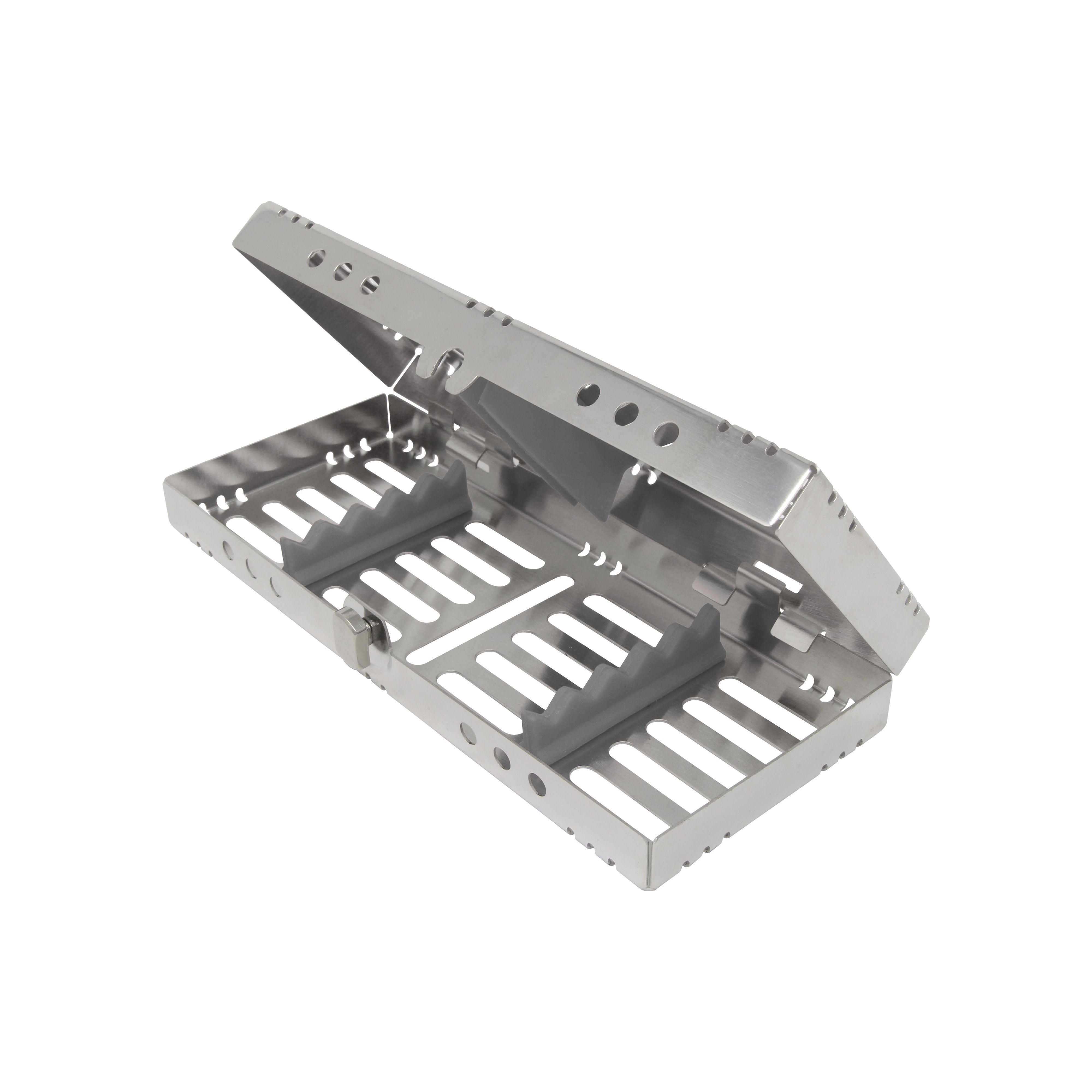 Sterilization Cassette for 5 Instruments - 200x80x32, Detachable - HiTeck Medical Instruments
