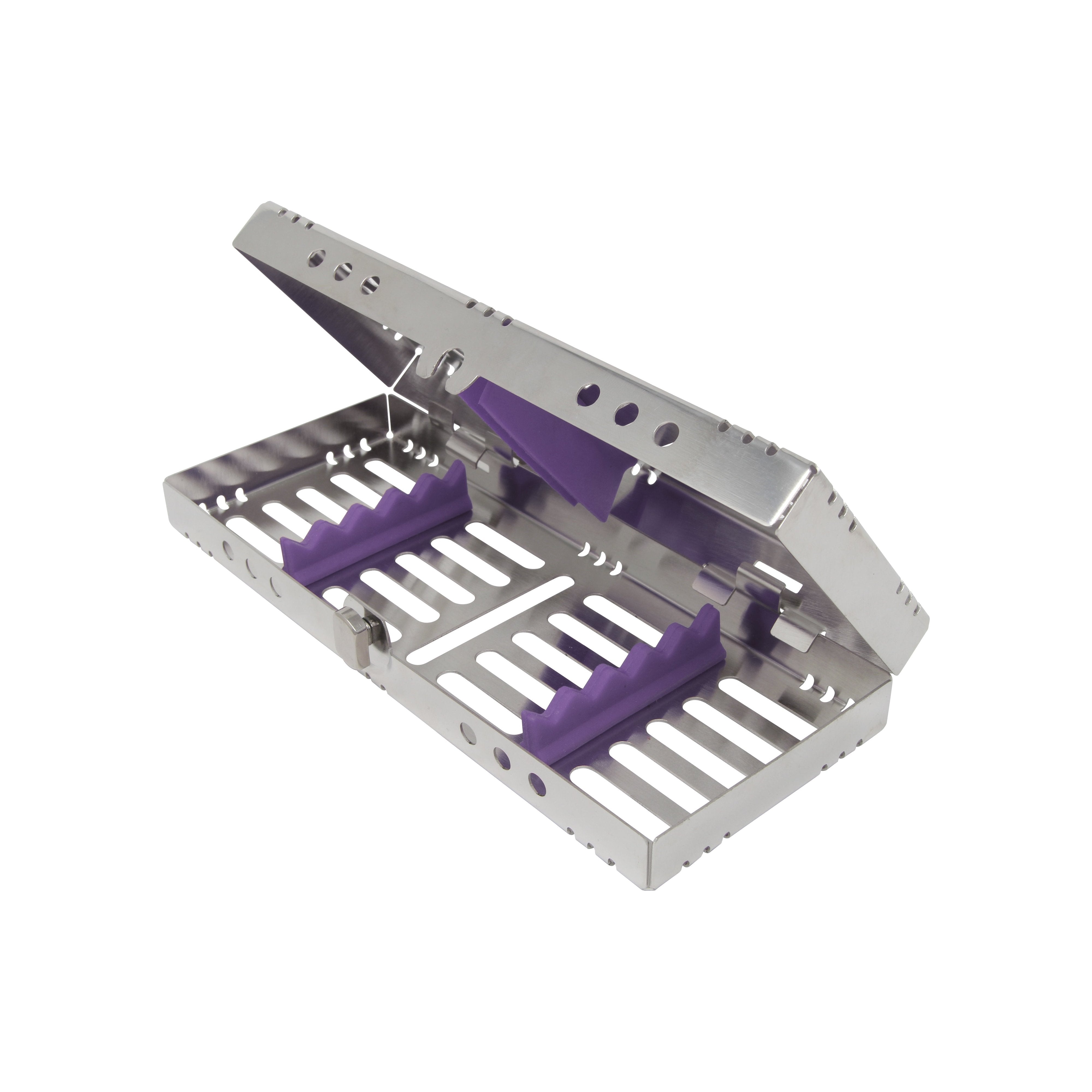 Sterilization Cassette for 5 Instruments - 200x80x32, Detachable - HiTeck Medical Instruments