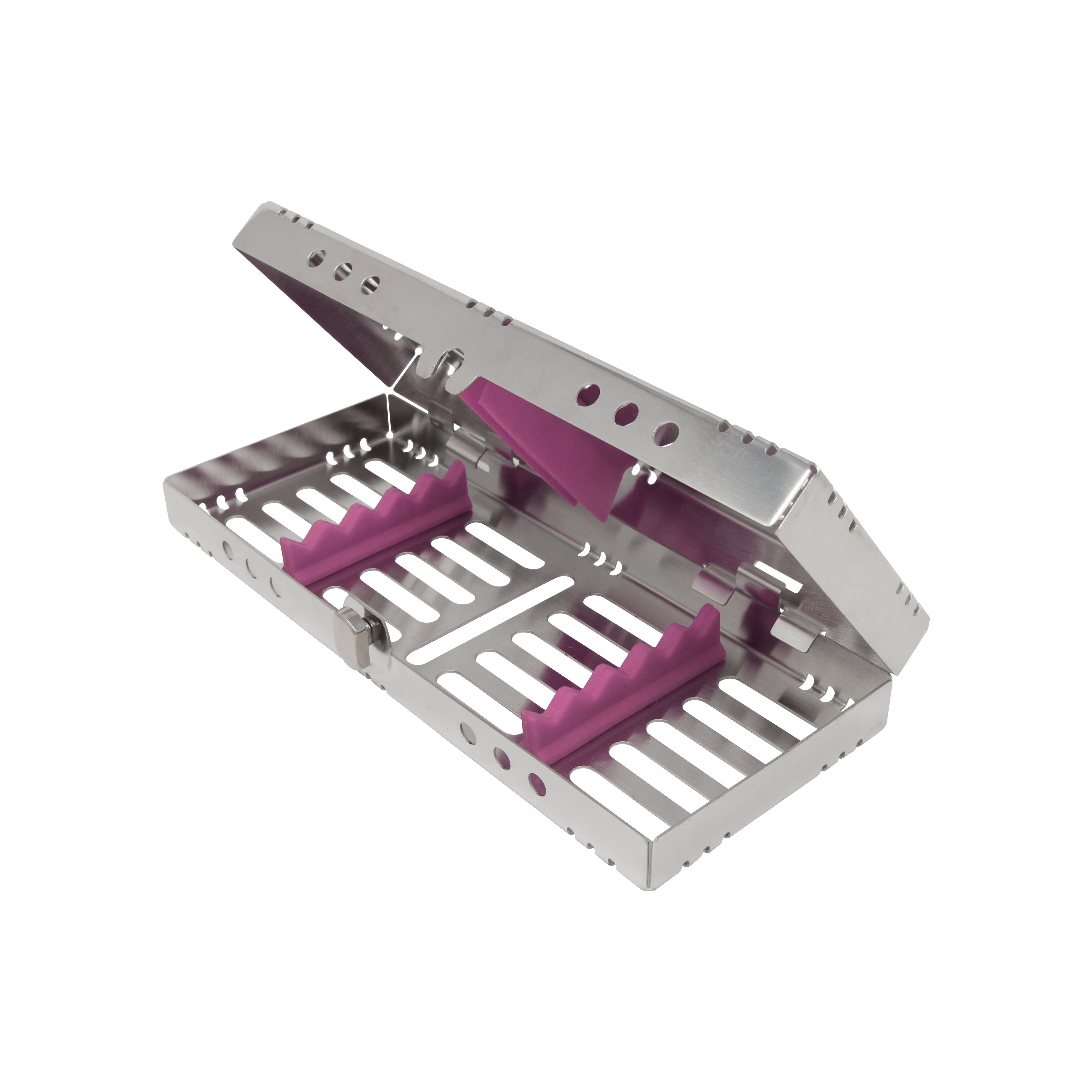 Sterilization Cassette for 5 Instruments - 200x80x32, Detachable - HiTeck Medical Instruments