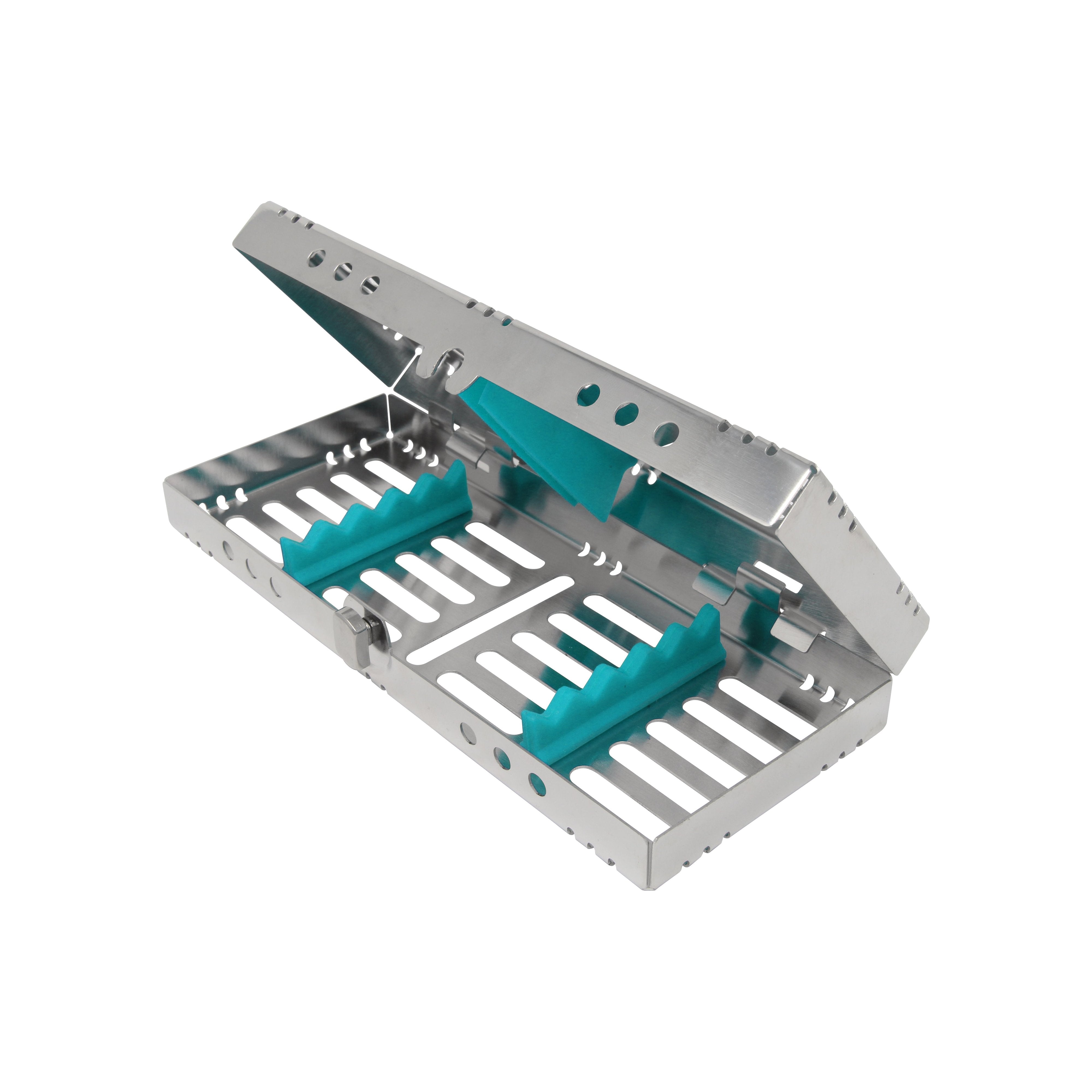Sterilization Cassette for 5 Instruments - 200x80x32, Detachable - HiTeck Medical Instruments