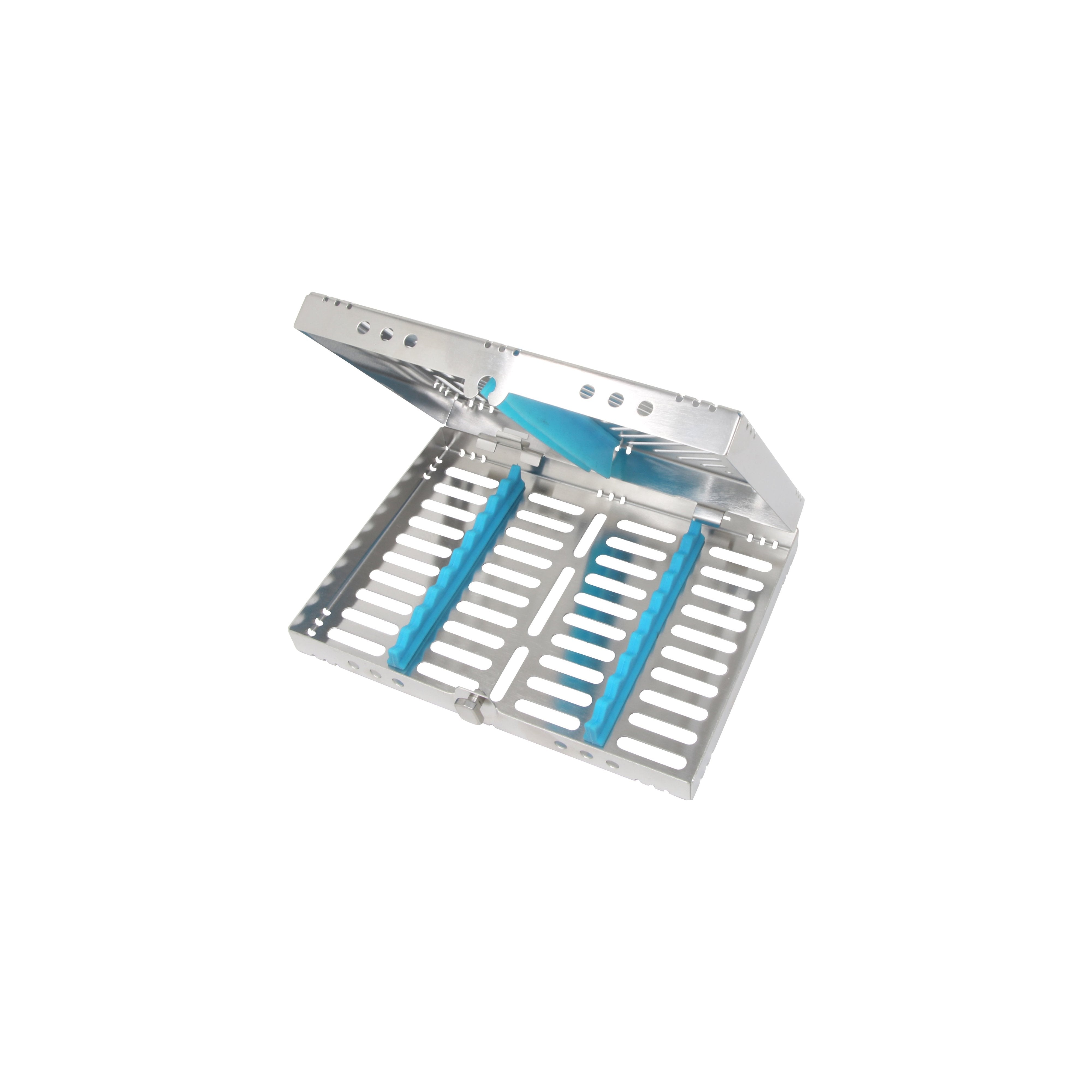 Sterilization Cassette for 10 Instruments - 200x145x32, Detachable – SKU HMCT-1610 | EBIKO Dental