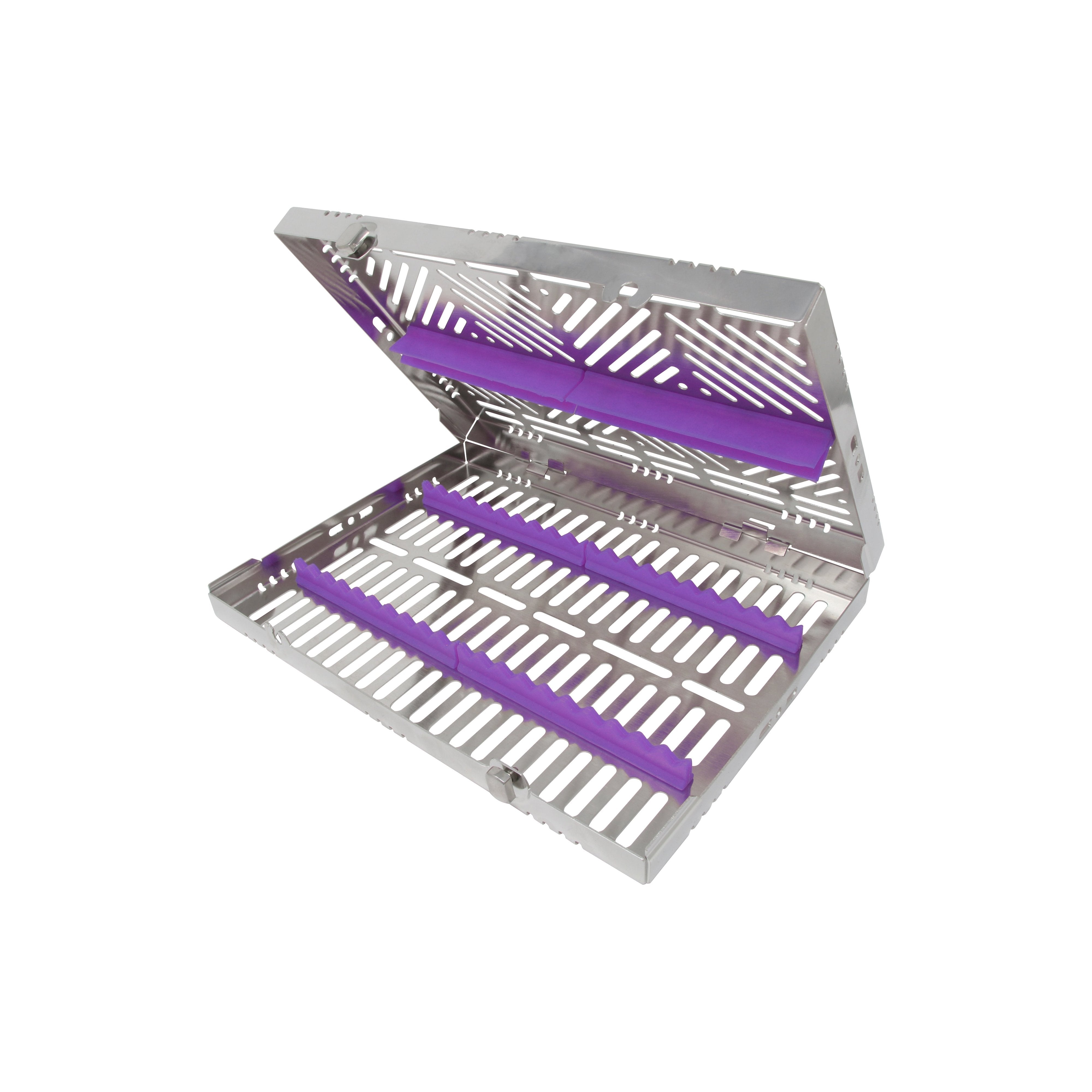 Sterilization Cassette for 20 Instruments - 280x200x35, Detachable - HiTeck Medical Instruments