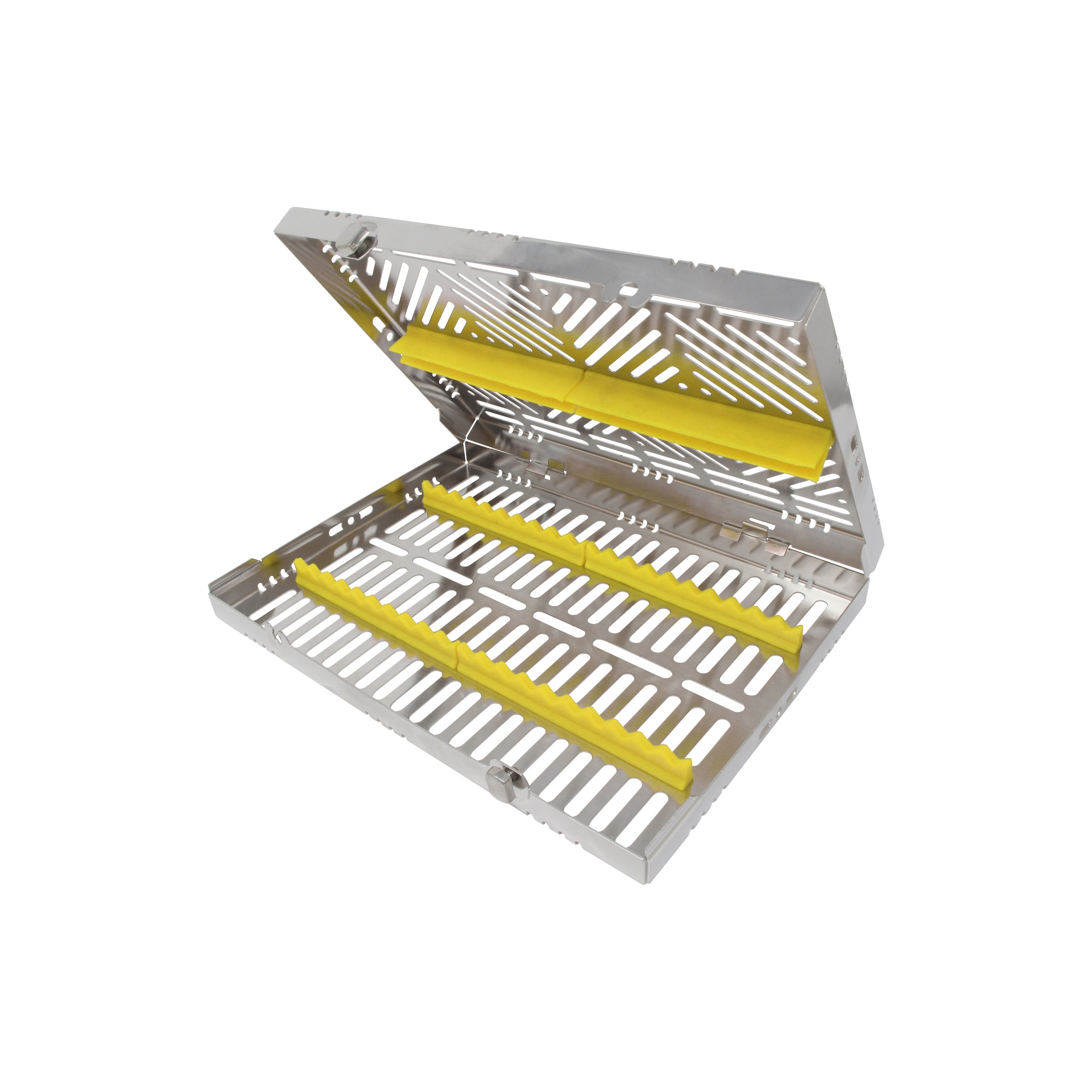 Sterilization Cassette for 20 Instruments - 280x200x35, Detachable - HiTeck Medical Instruments