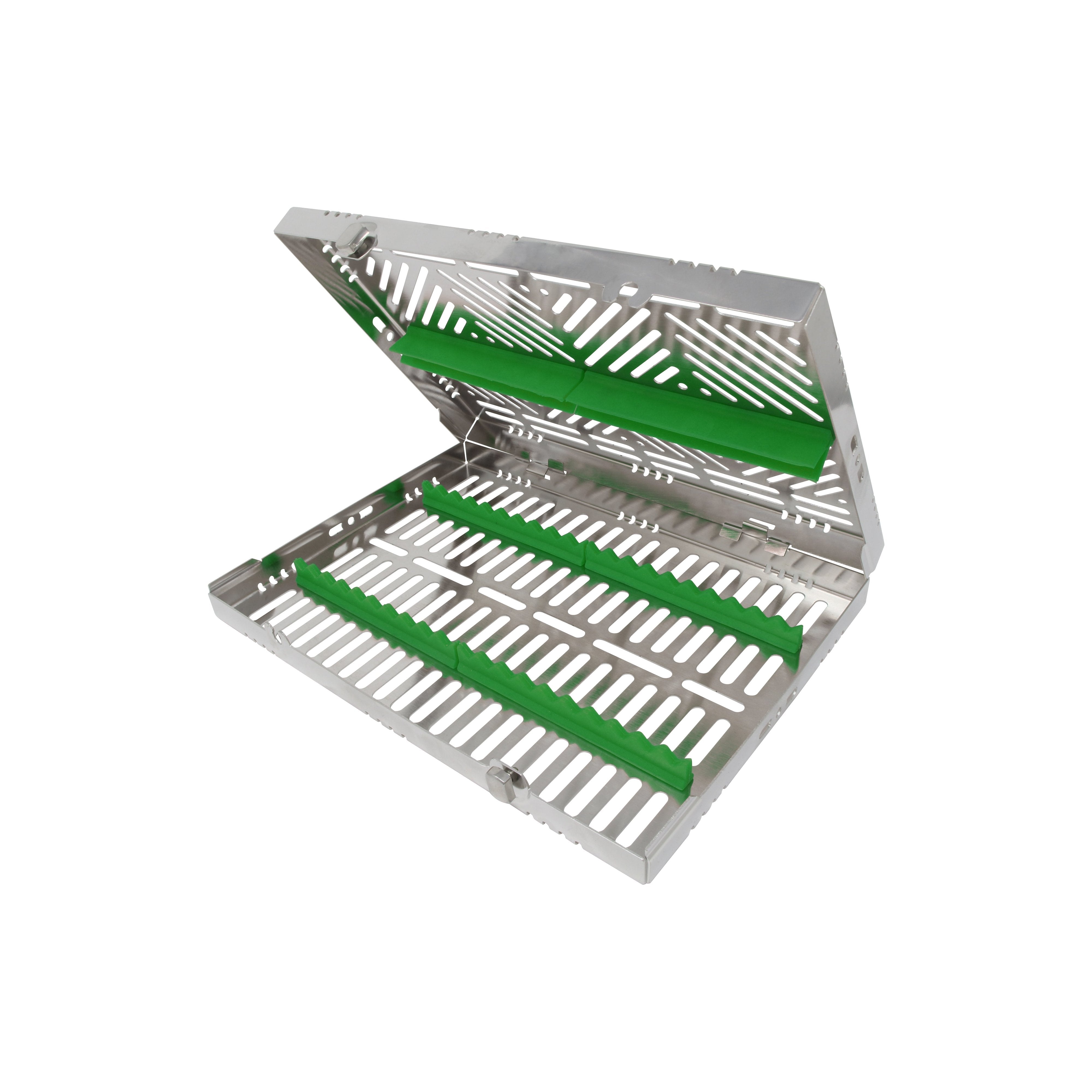 Sterilization Cassette for 20 Instruments - 280x200x35, Detachable - HiTeck Medical Instruments