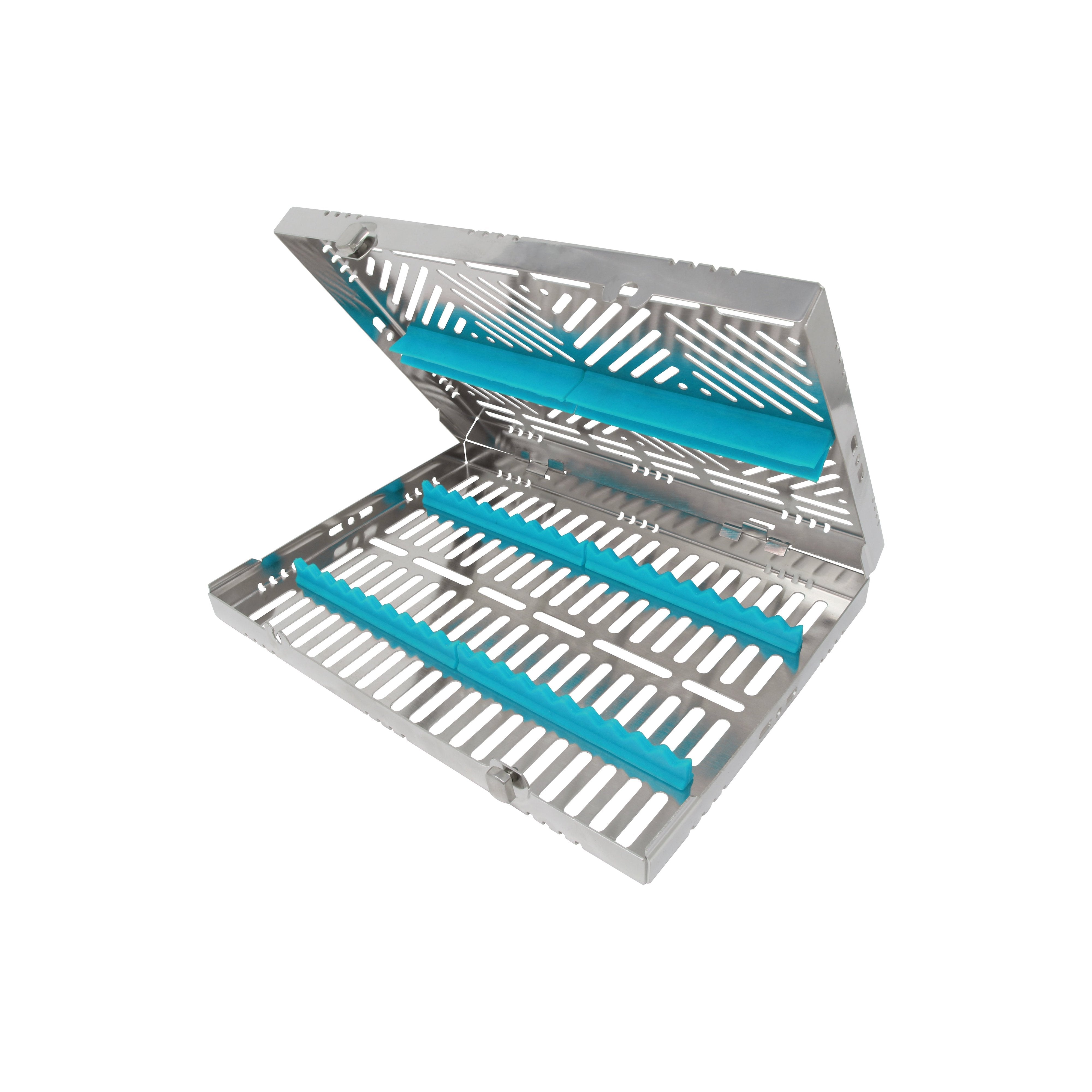 Sterilization Cassette for 20 Instruments - 280x200x35, Detachable - HiTeck Medical Instruments
