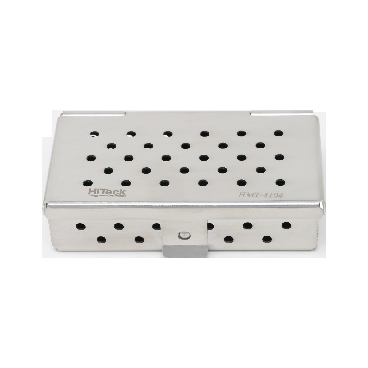 Sterilization Cassette for Clamps, Small Parts & Handpieces, With Silicone Mat - 80x40x20, Non Detachable – SKU HMMT-4104 | EBIKO Dental