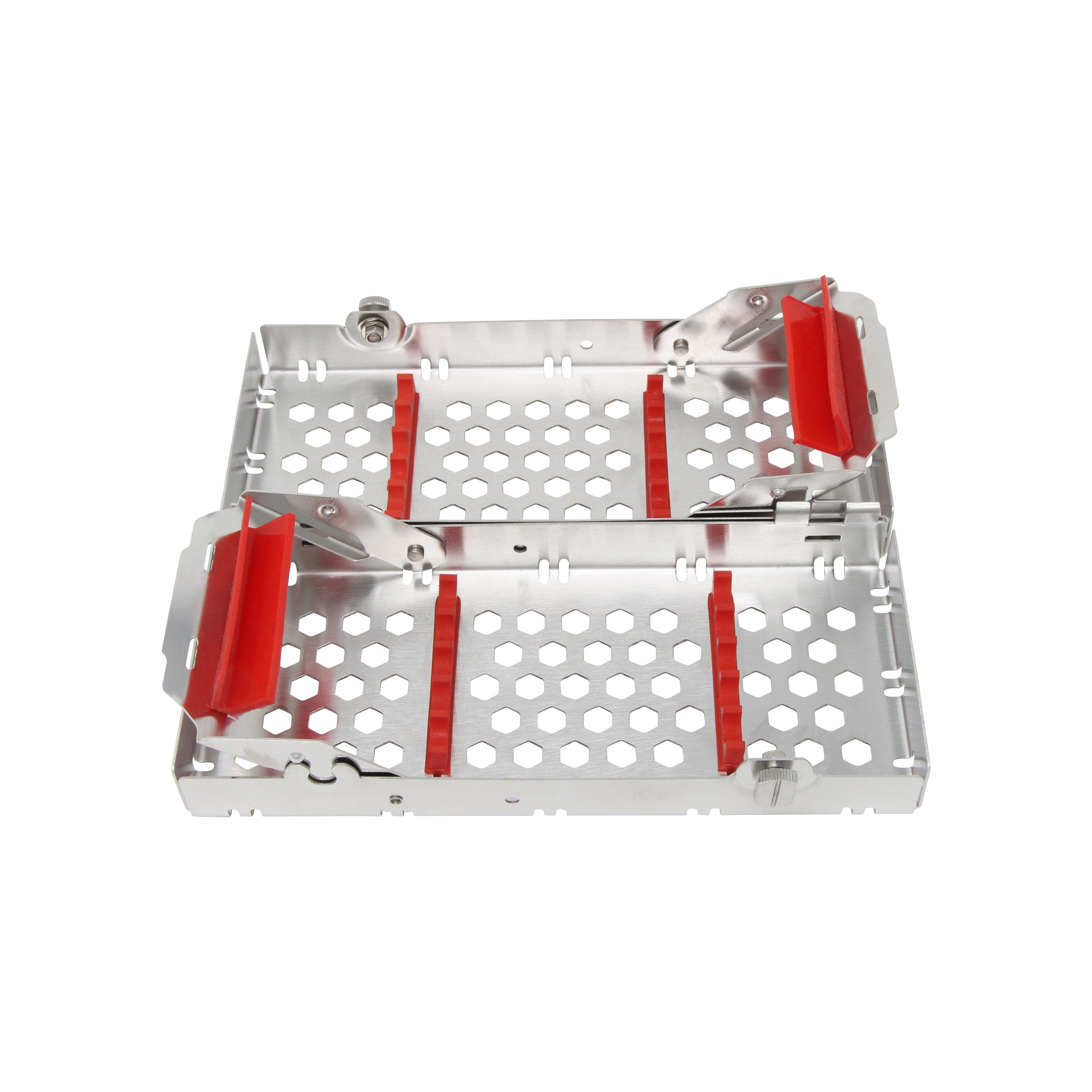 Sterilization Cassette for 10 Instruments, Double Decker - 200x82x40, Detachable – SKU HMSCT-1910 | EBIKO Dental