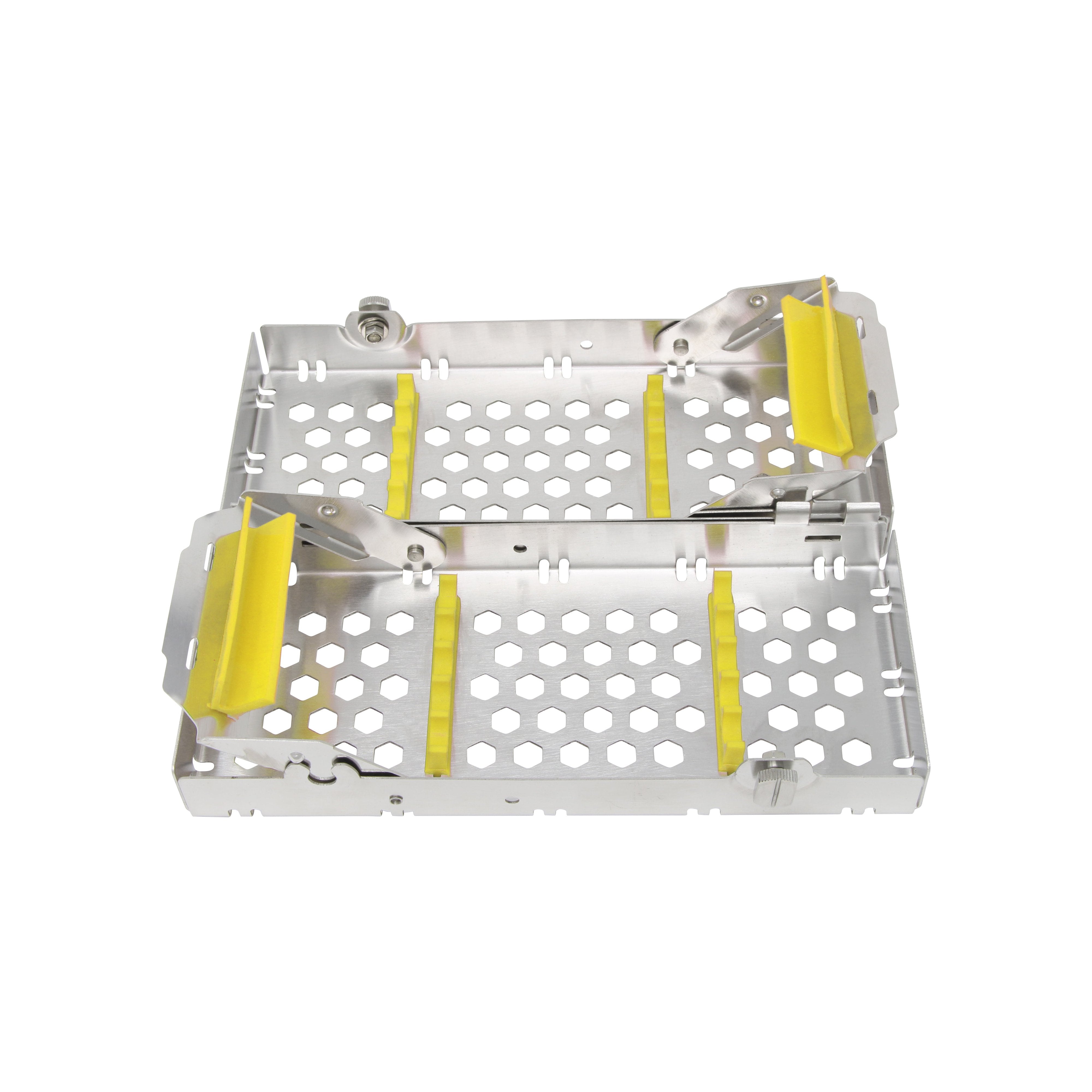 Sterilization Cassette for 10 Instruments, Double Decker - 200x82x40, Detachable – SKU HMSCT-1910 | EBIKO Dental