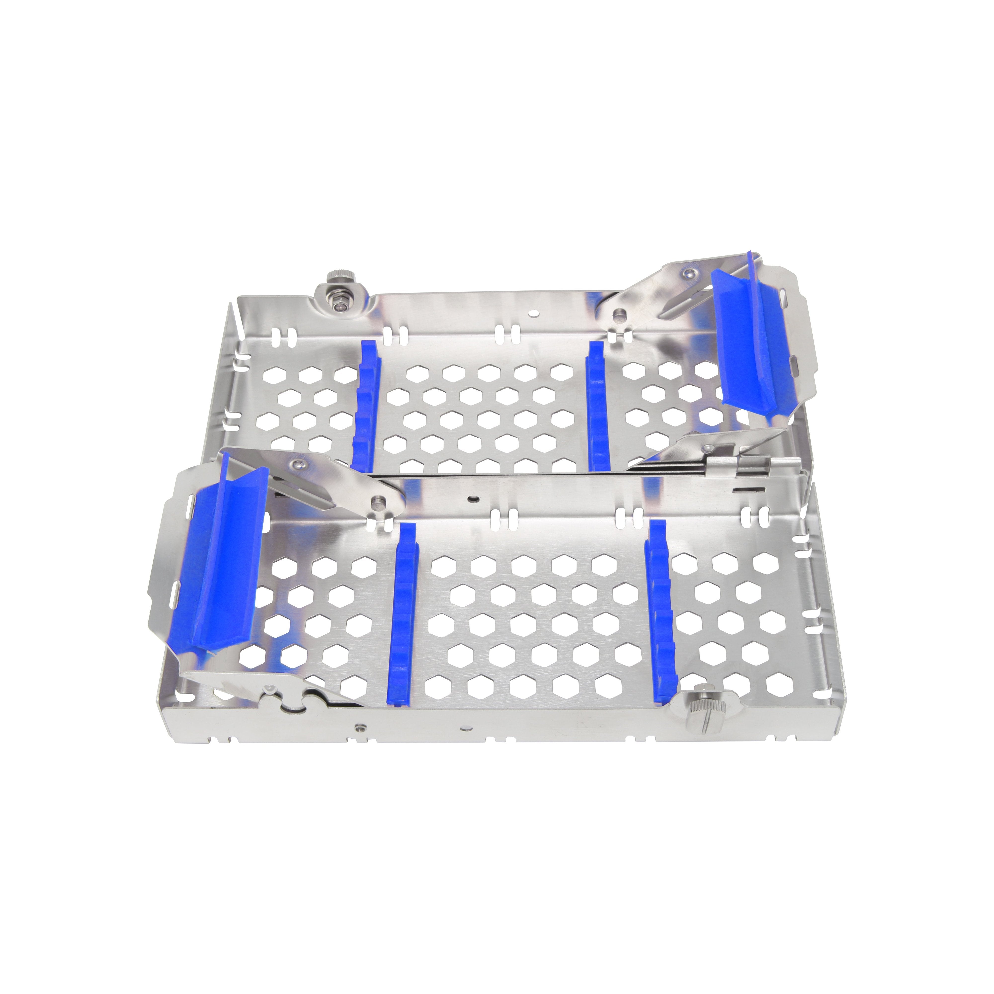 Sterilization Cassette for 10 Instruments, Double Decker - 200x82x40, Detachable – SKU HMSCT-1910 | EBIKO Dental
