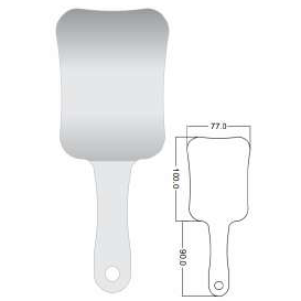 Occlusal-Large Photography Mirror with Stainless Steel Handle, 77x90x100MM – SKU HMSM-104 | EBIKO Dental