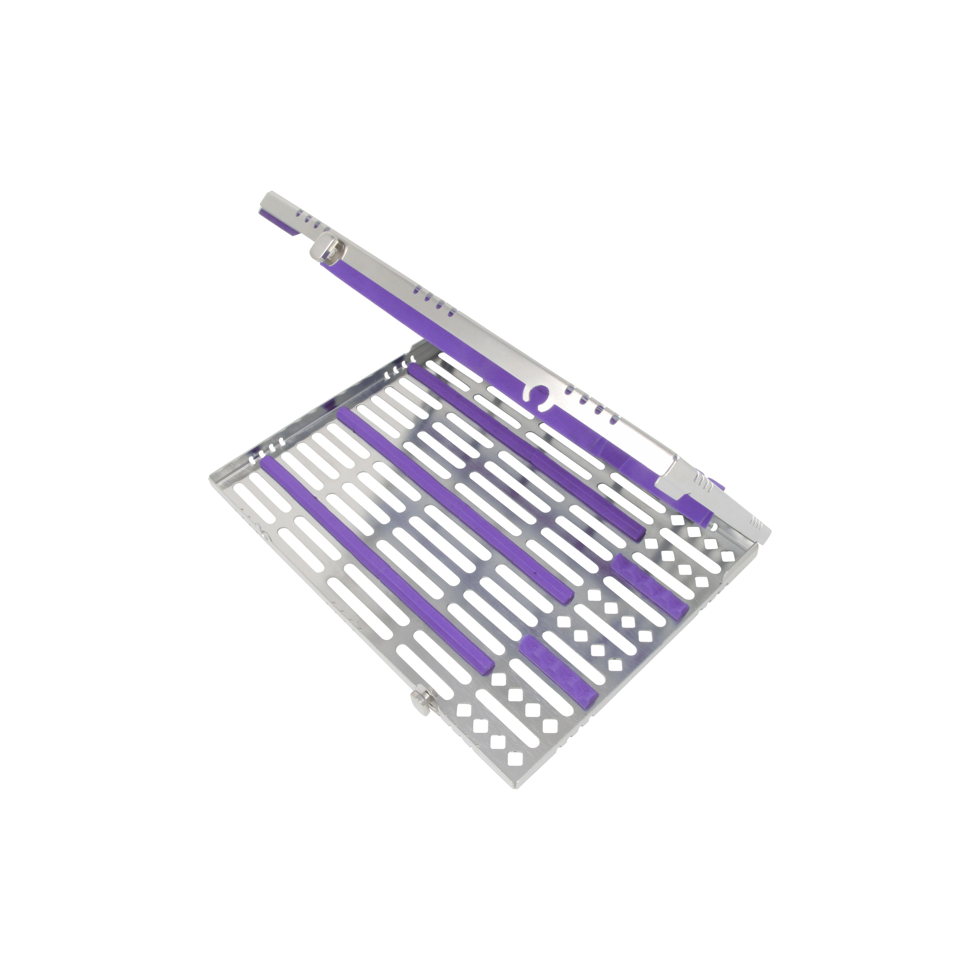 Sterilization Cassette for 7 Pliers/Cutters & 3 Instruments, Detachable - 203X280X20MM - HiTeck Medical Instruments