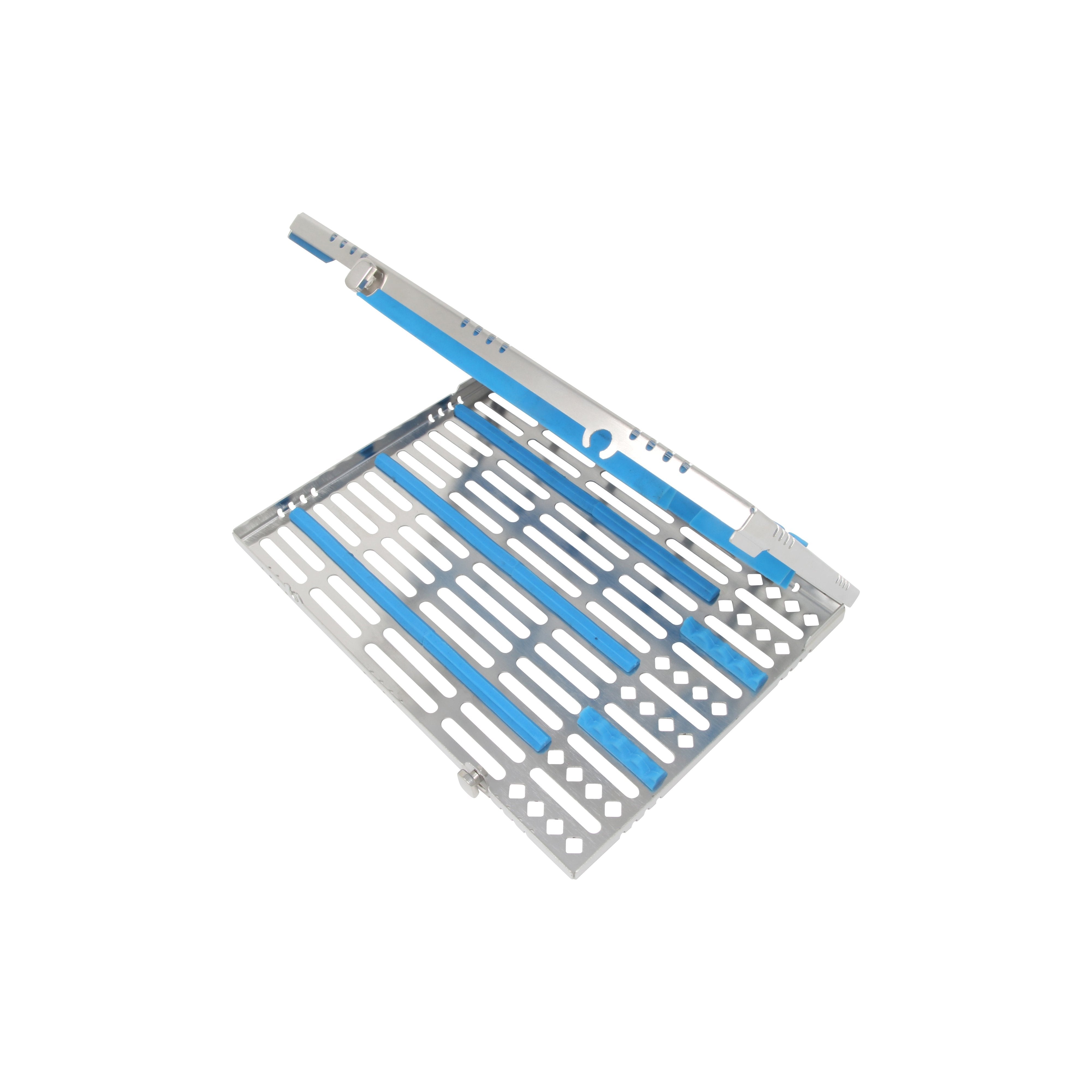 Sterilization Cassette for 7 Pliers/Cutters & 3 Instruments, Detachable - 203X280X20MM - HiTeck Medical Instruments