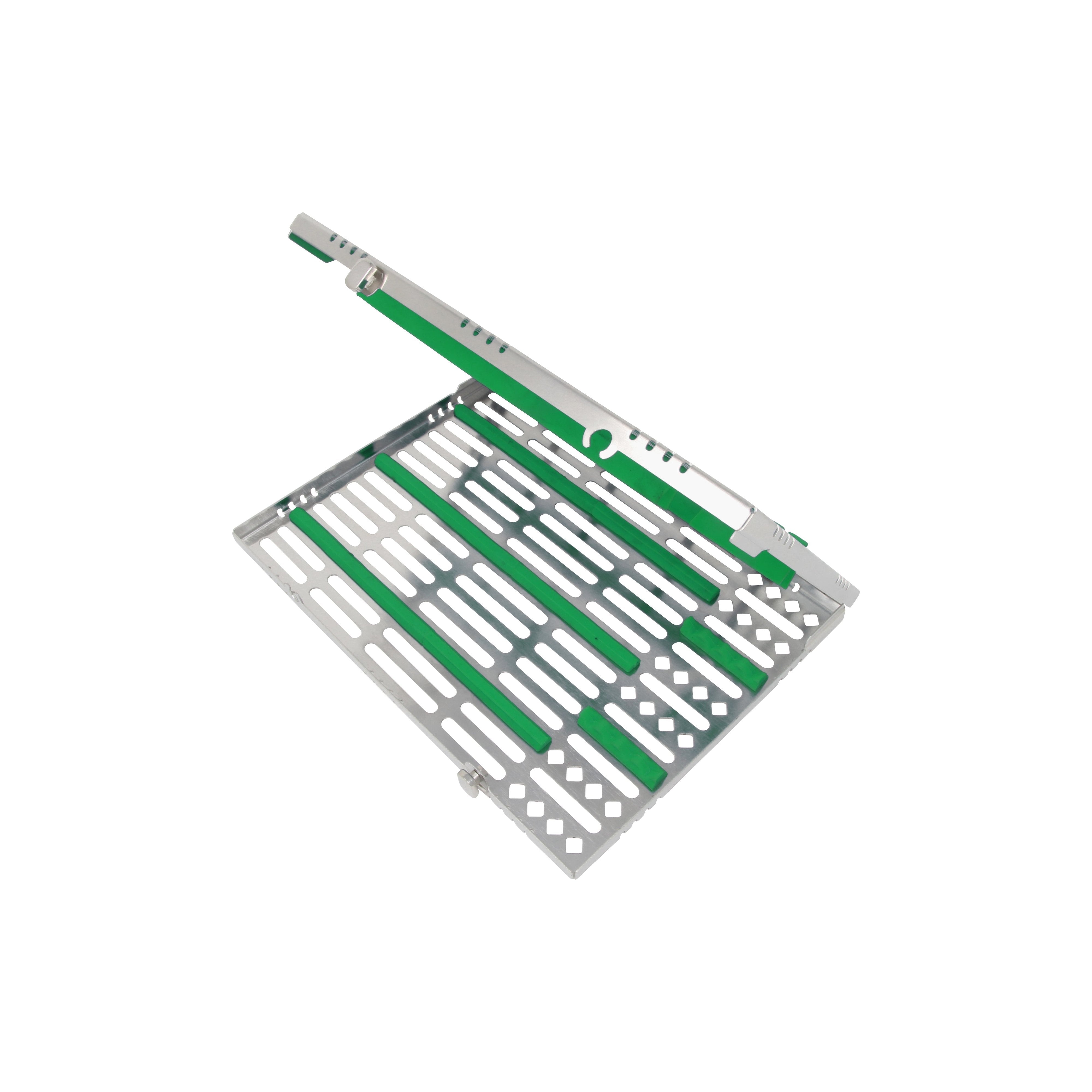 Sterilization Cassette for 7 Pliers/Cutters & 3 Instruments, Detachable - 203X280X20MM - HiTeck Medical Instruments