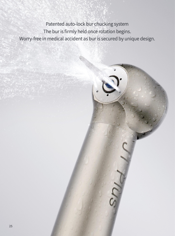 JINME J1 Plus Bur Auto-lock Dental Handpiece