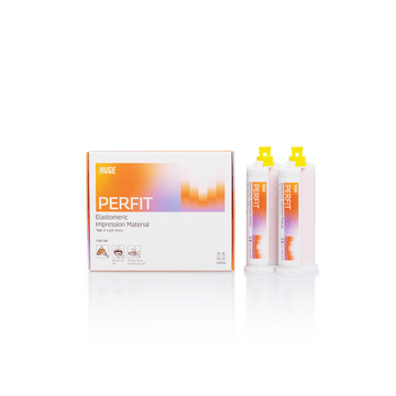 PERFIT Light Body Elastomeric Impression Material – Normal Set or Fast Set, 50 mL × 2 Cartridges