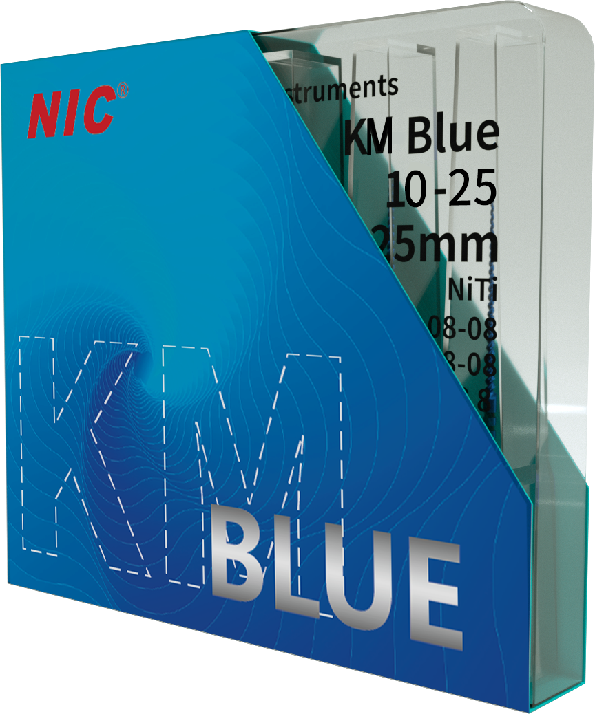 NIC KM Blue File Niti 6/Pk – Rotary Endodontic File System