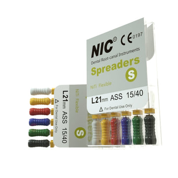 NIC Hand Spreader File NiTi 6/Pk
