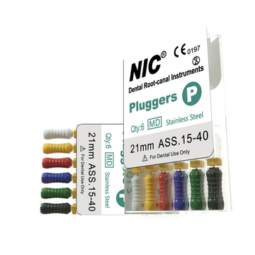 NIC Plugger File Stainless Steel 6/Pk