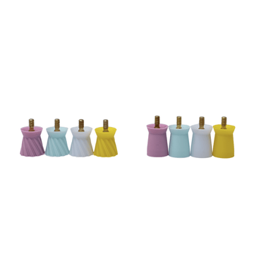 Prophy Cups Screw-On Type - 4 Styles - 144/pk