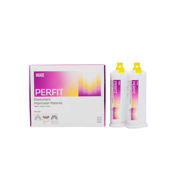 PERFIT Regular Body Transparent Elastomeric Impression Material – Fast-50 mL × 2 Cartridges