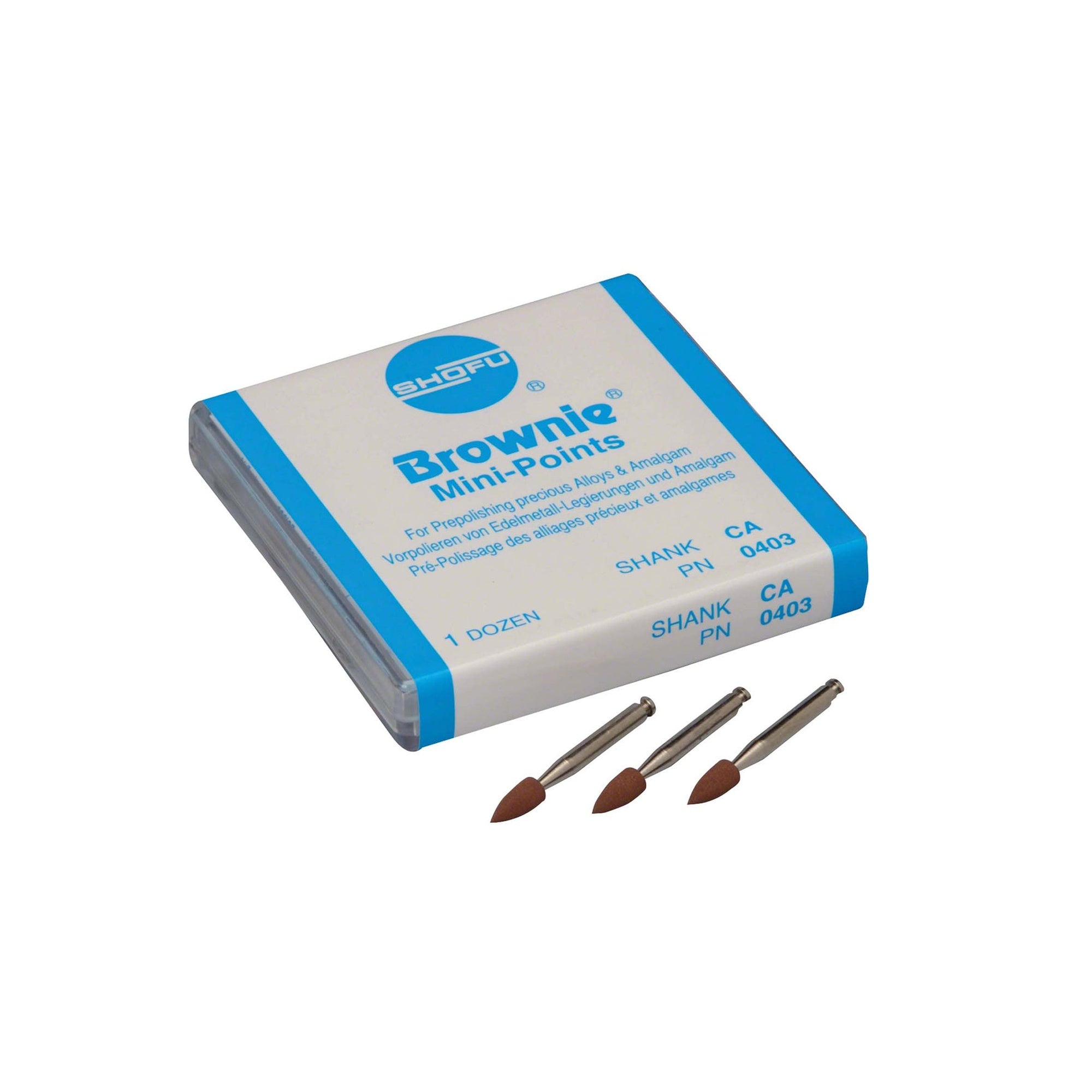 Shofu Brownee Mini-Point FG | EBIKO Dental - alternate view