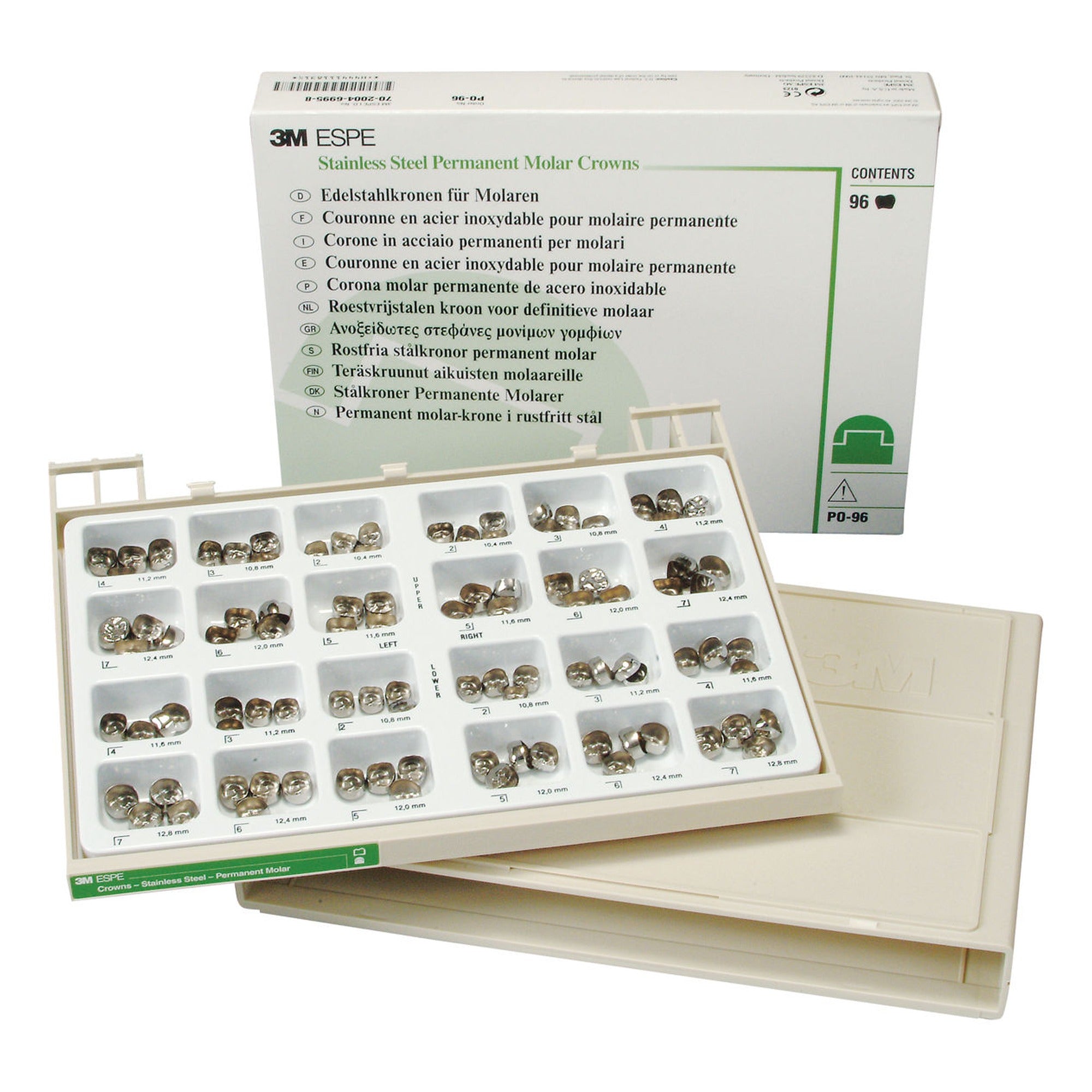 3M Ni-Chro Stainless Steel Crowns | EBIKO Dental - alternate view