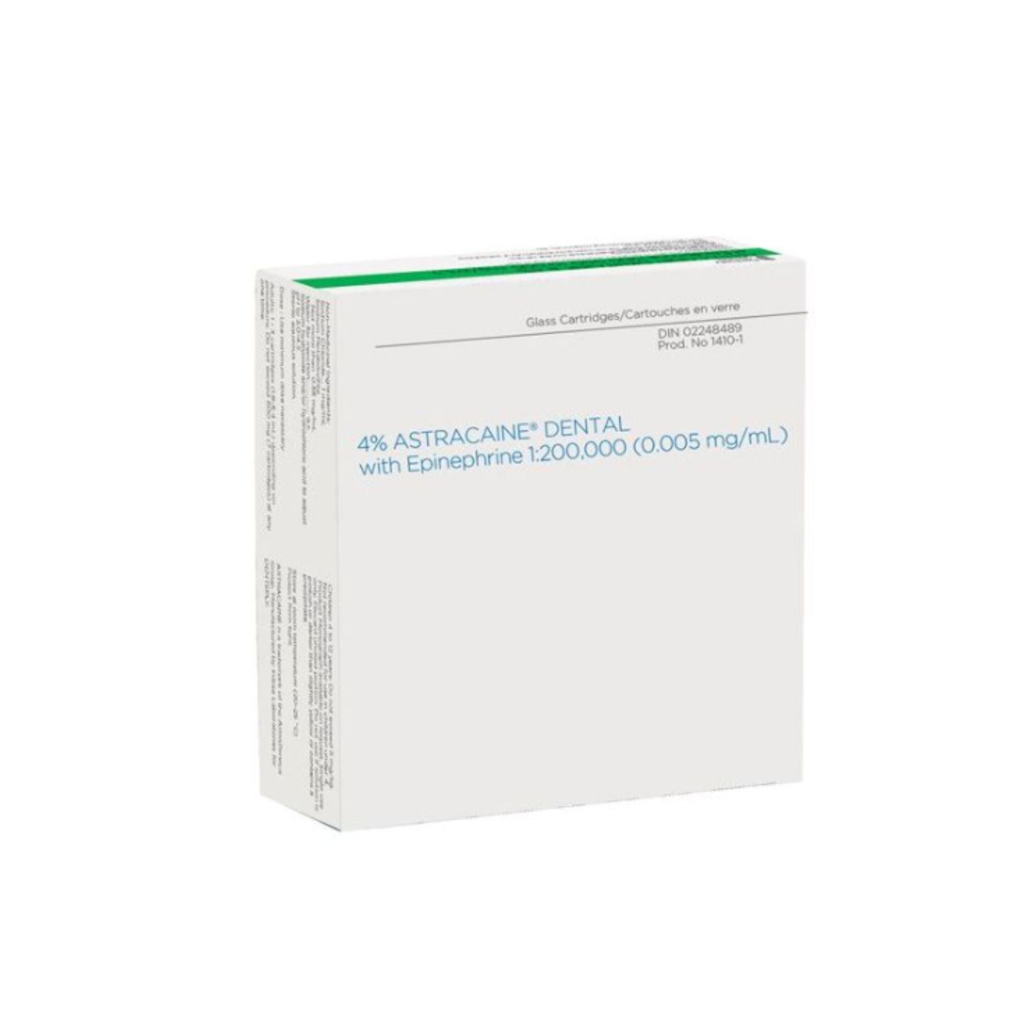 astracaine 4 articaine with epinephrine dental anesthetic