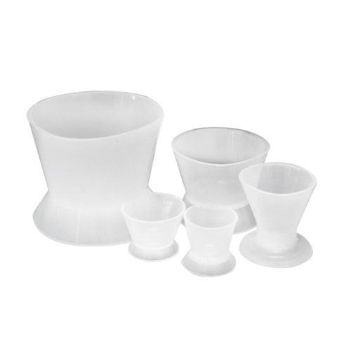 Autoclavable Silicone Rubber Mixing Bowls - 5 Sizes - 1/pk