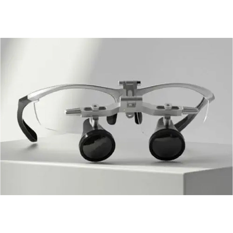 Eighteeth Brilliance Dental Loupes — Brilliance dental loupes, front view