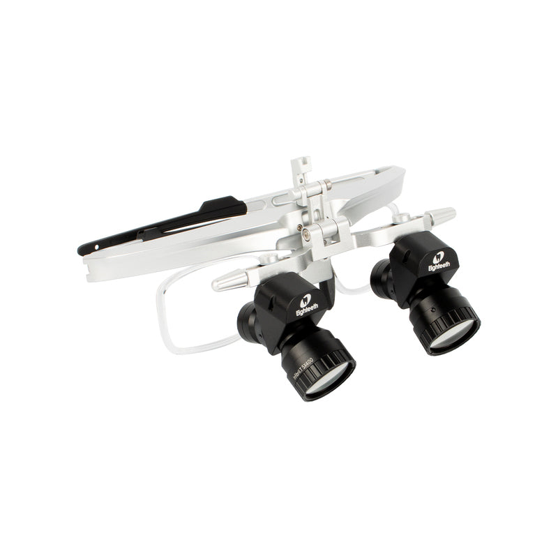 Eighteeth Brilliance Dental Loupes — Brilliance 48 Pro loupes, angled view