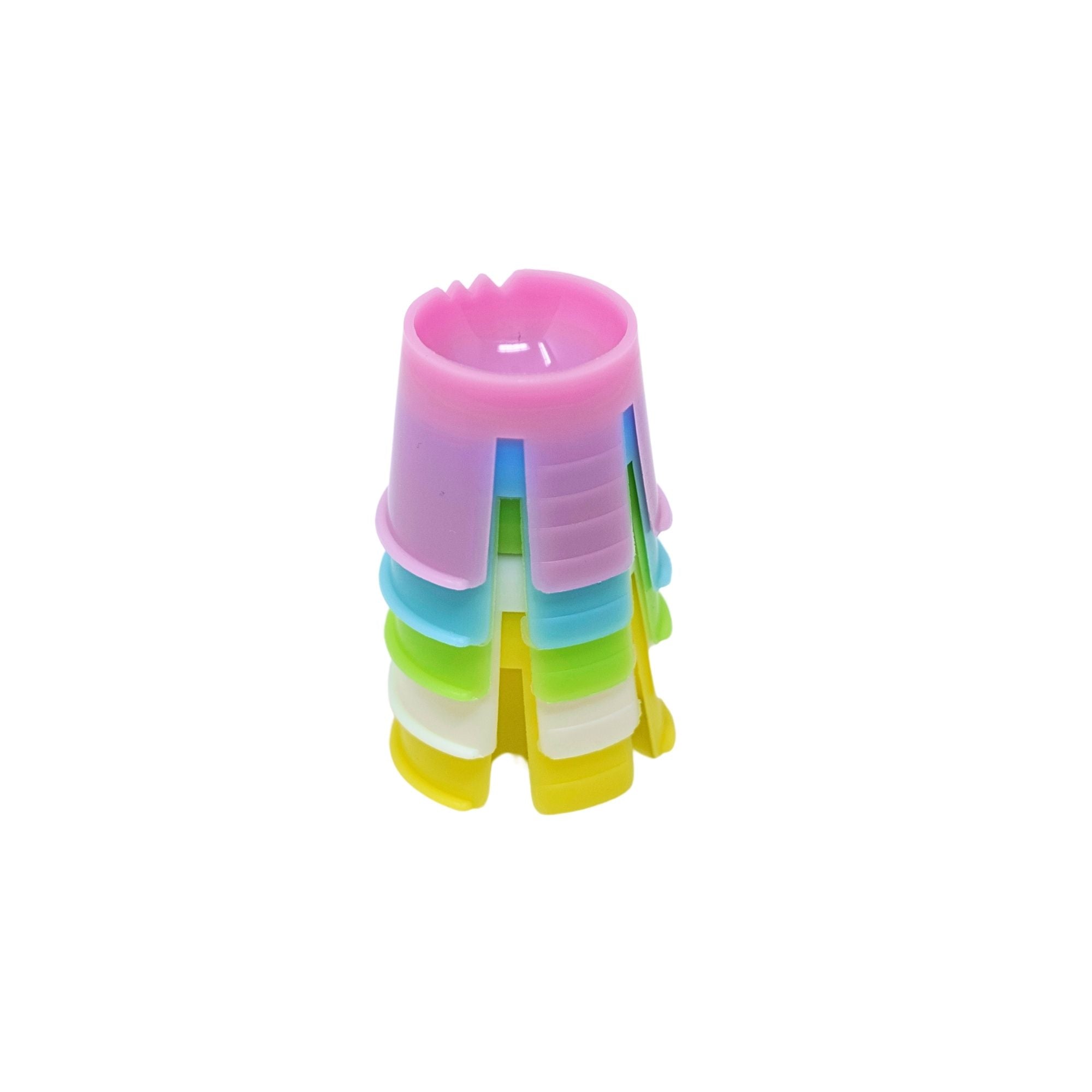Assorted color disposable dappen dishes for dental materials mixing 100 per pack 