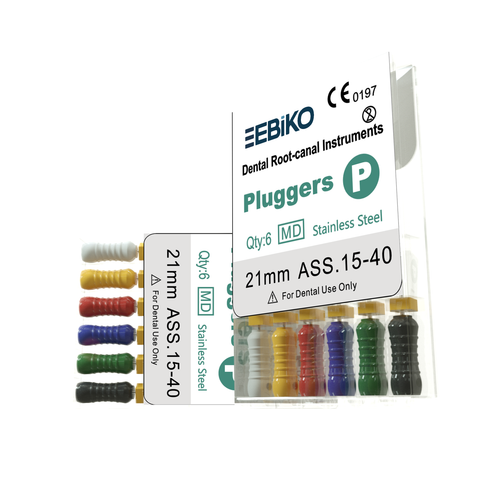 EBIKO Hand Plugger Stainless Steel 6/Pk