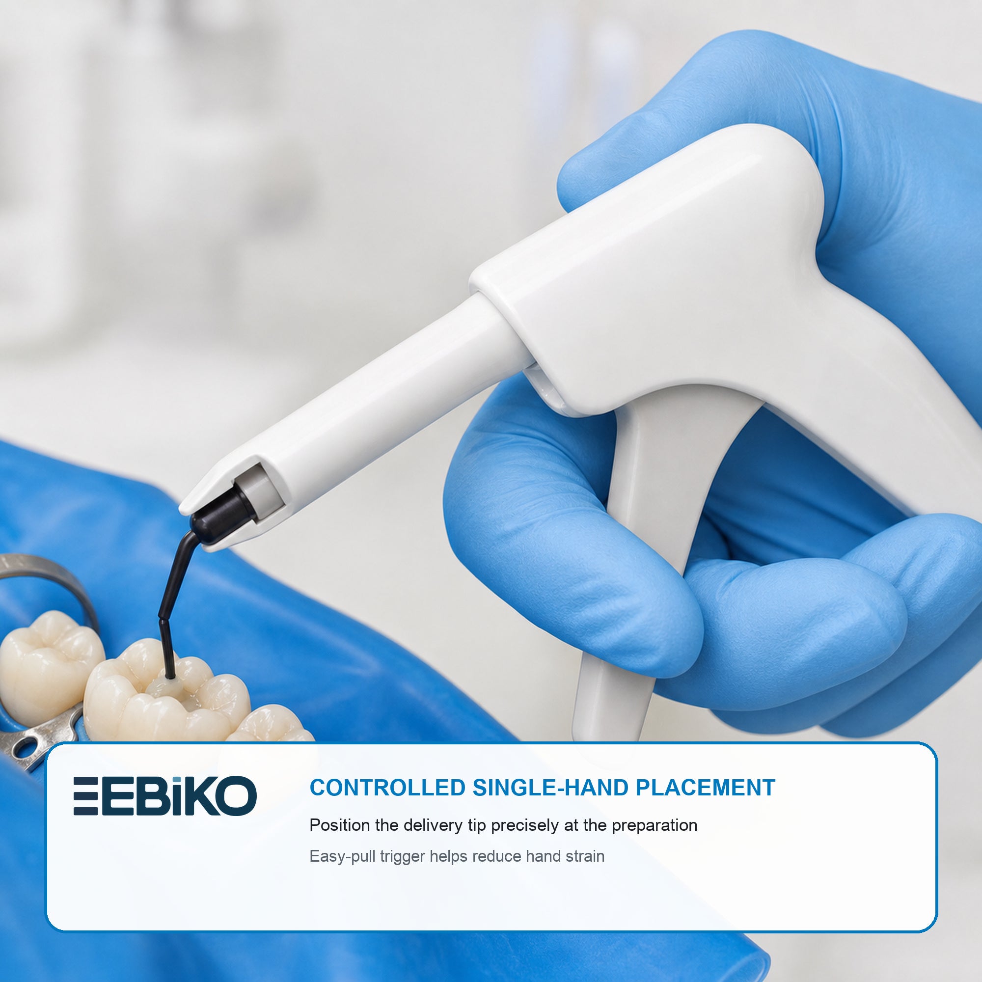 EBIKO Dental Composite Capsule Applier Gun