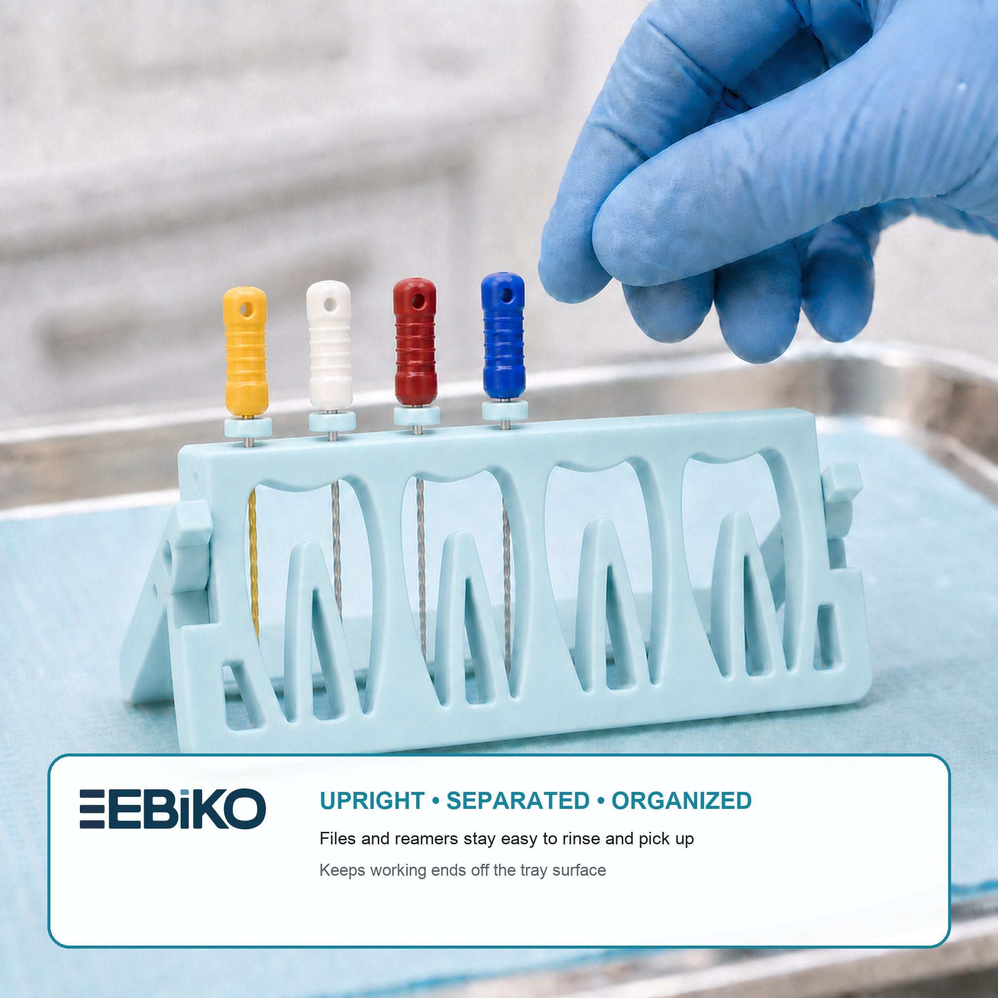 EBIKO Dental Endo File Disinfection & Sterilization Stand