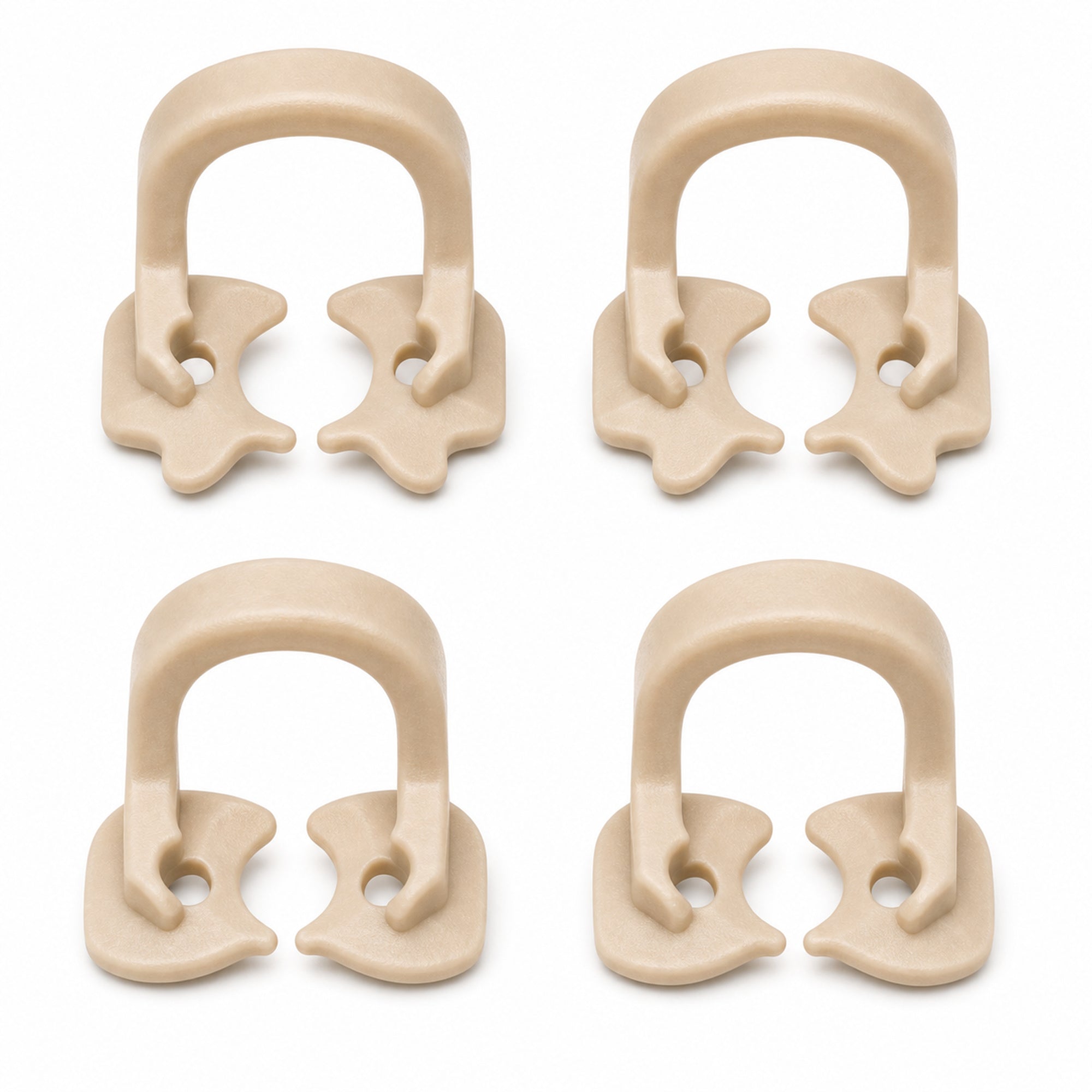 EBIKO Dental Resin Rubber Dam Clamp Kit – Metal-Free (4/box)