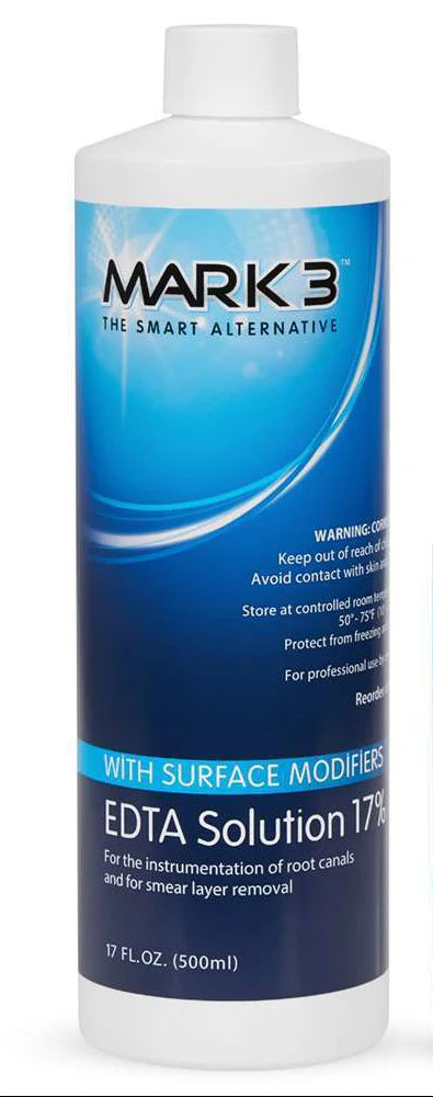 Mark3 EDTA Solution 17% – Endodontic Chelating Agent – 500 mL (17 oz) Bottle