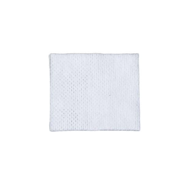 Gauze 4x4 inches non woven 4 ply texture close up for dental and medical use
