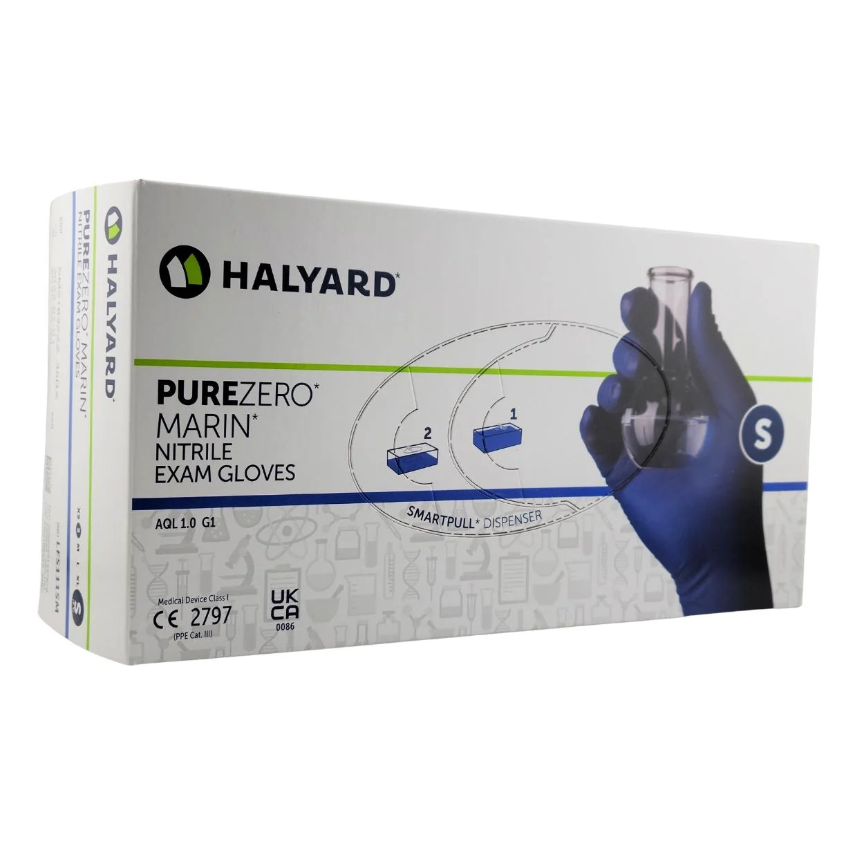 Halyard PUREZERO MARIN Nitrile Exam Gloves - 6 Mil | Latex Free