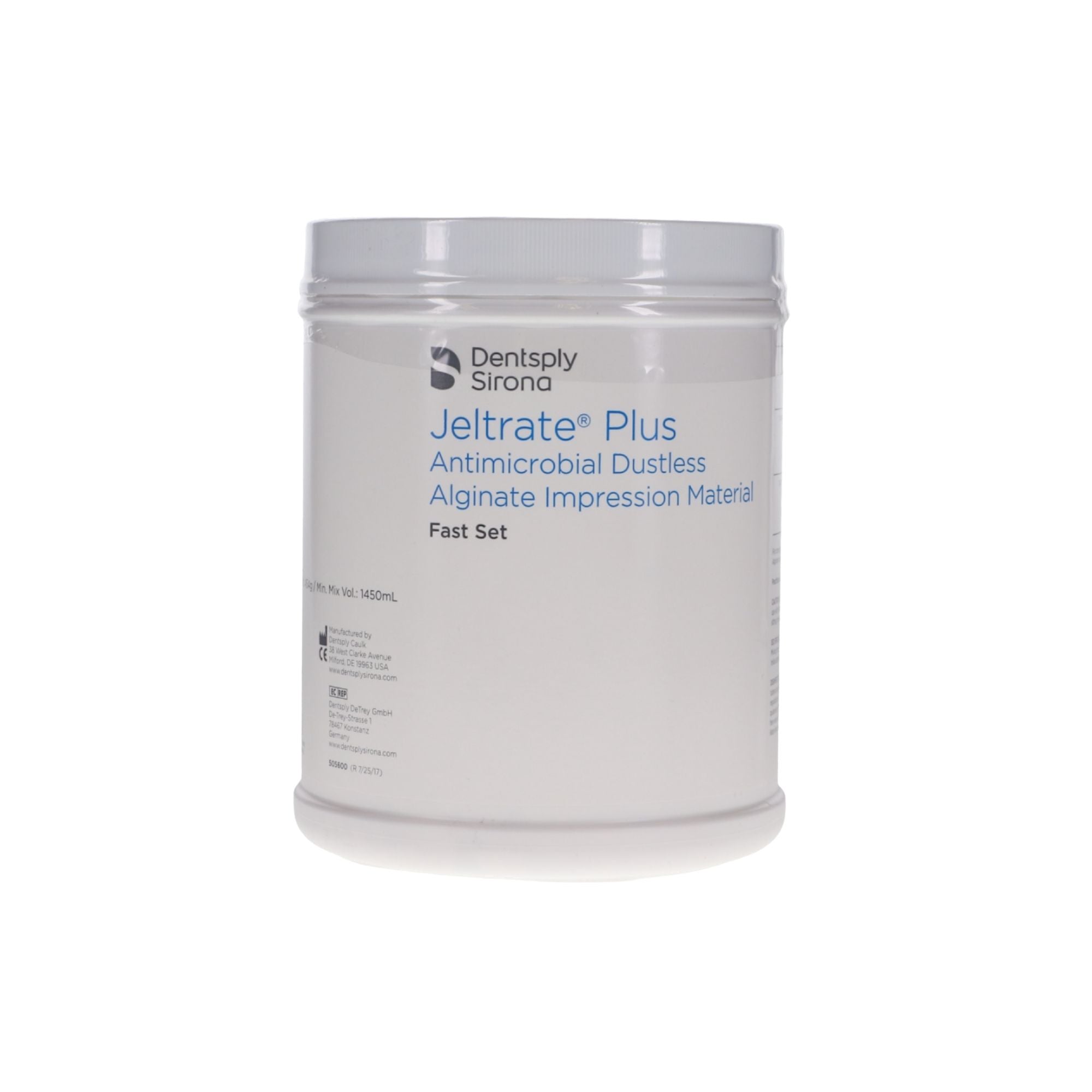 dental alginate material fast or regular set