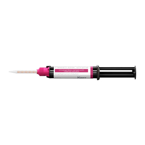 Kerr Maxcem Elite Chroma Universal Self-Etch Resin Cement – 5g Automix Syringe