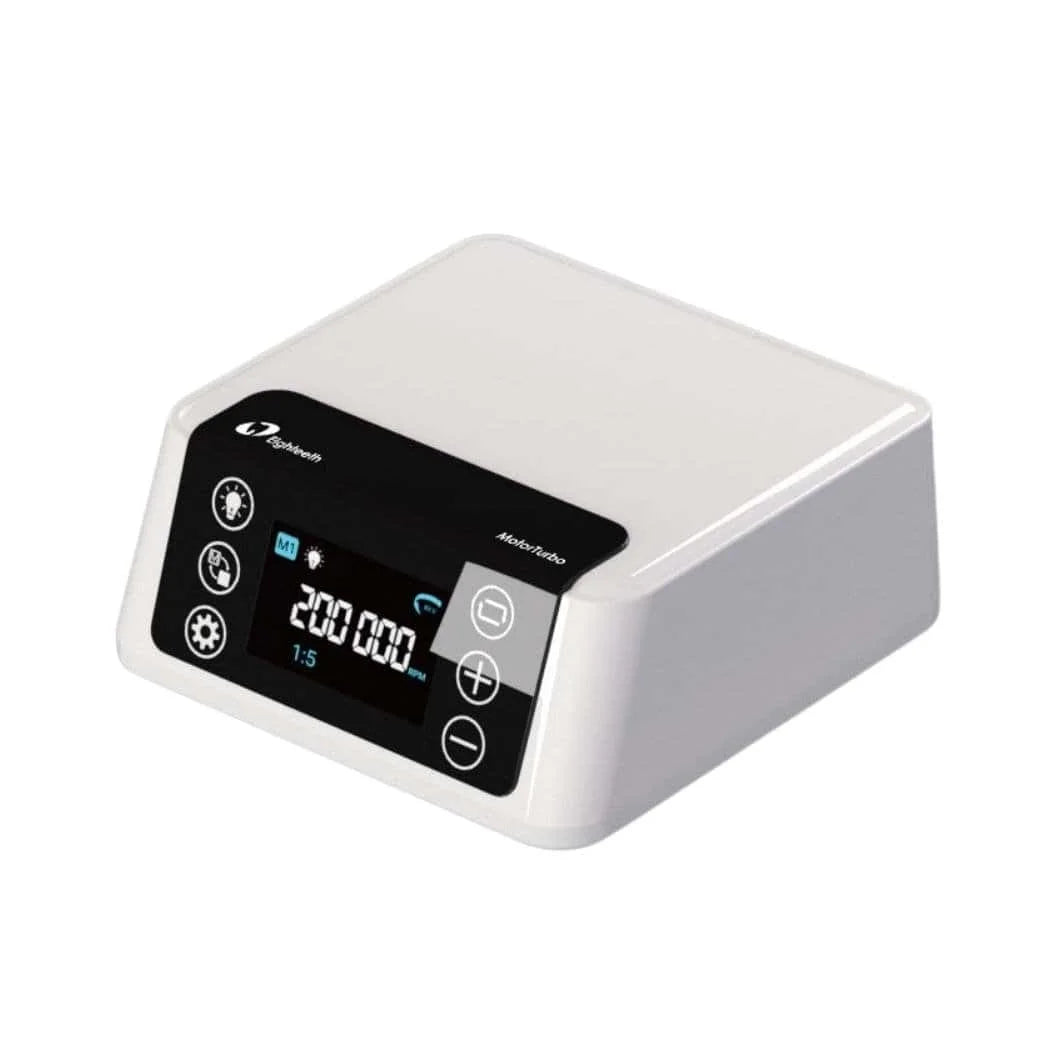 Eighteeth Motor Turbo Electric Micromotor — Motor Turbo control unit, three-quarter view