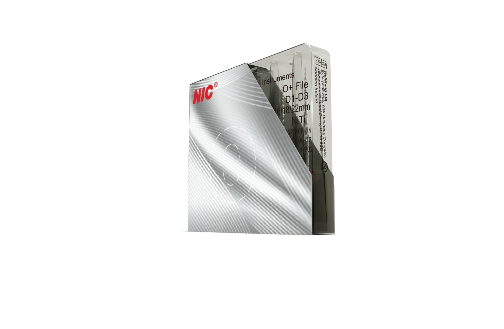 NIC O File Retreatment Rotary File NiTi 6/Pk | EBIKO Dental