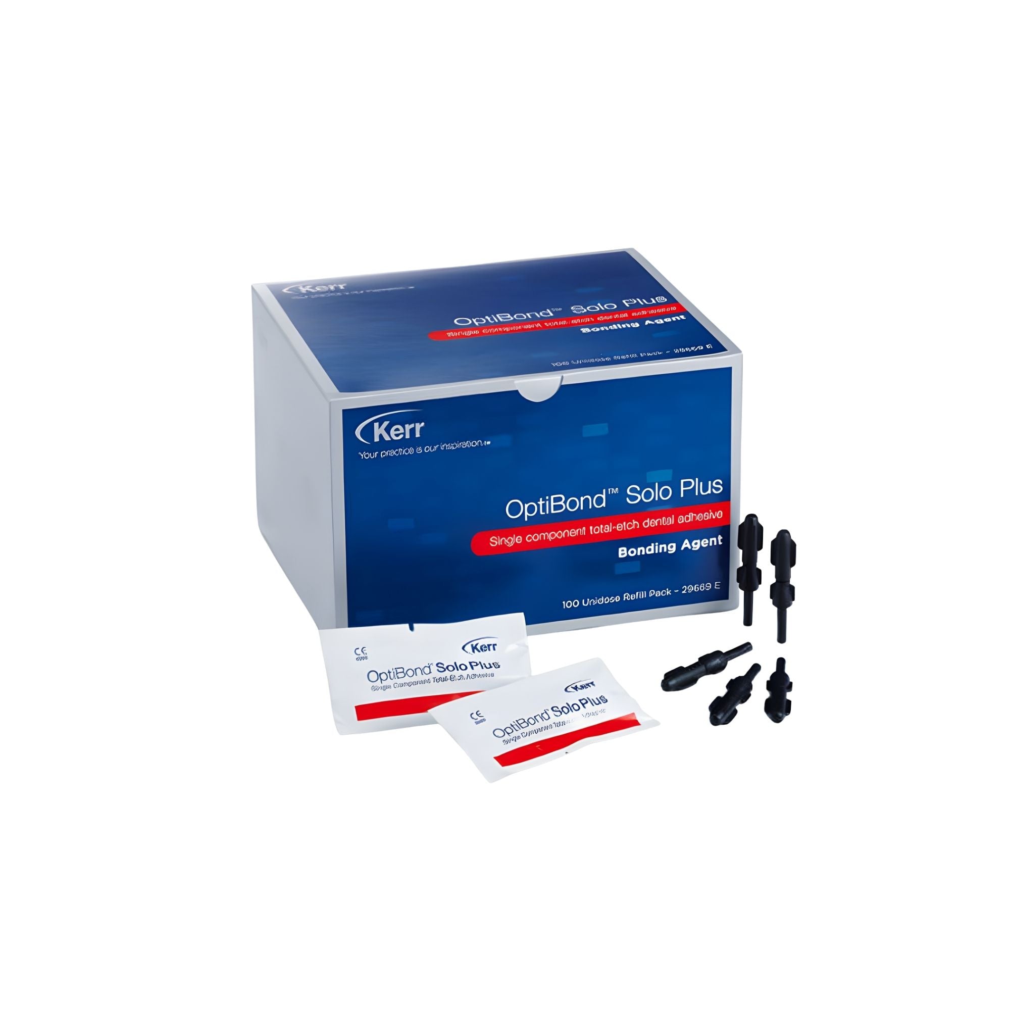 kerr optibond solo plus unidose adhesive refill 100 packets