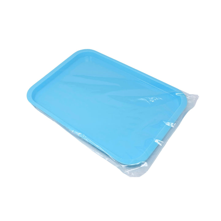 Clear plastic dental tray sleeve 10.5 by 14 inches 500 pack