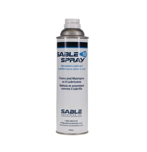 Sable EZ Lube Spray Handpiece Lubricant – 500ml
