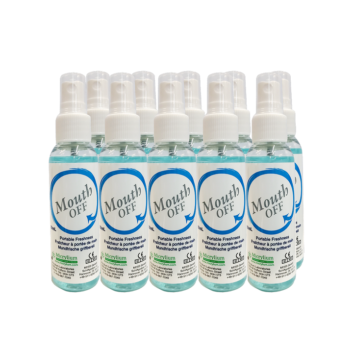 Micrylium Mouth Off 10-Pack 60 mL Mini-Sprays — 05-MOFF-060