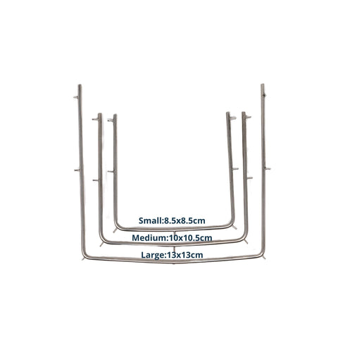 Stainless Steel Rubber Dam Frame - 3 Sizes