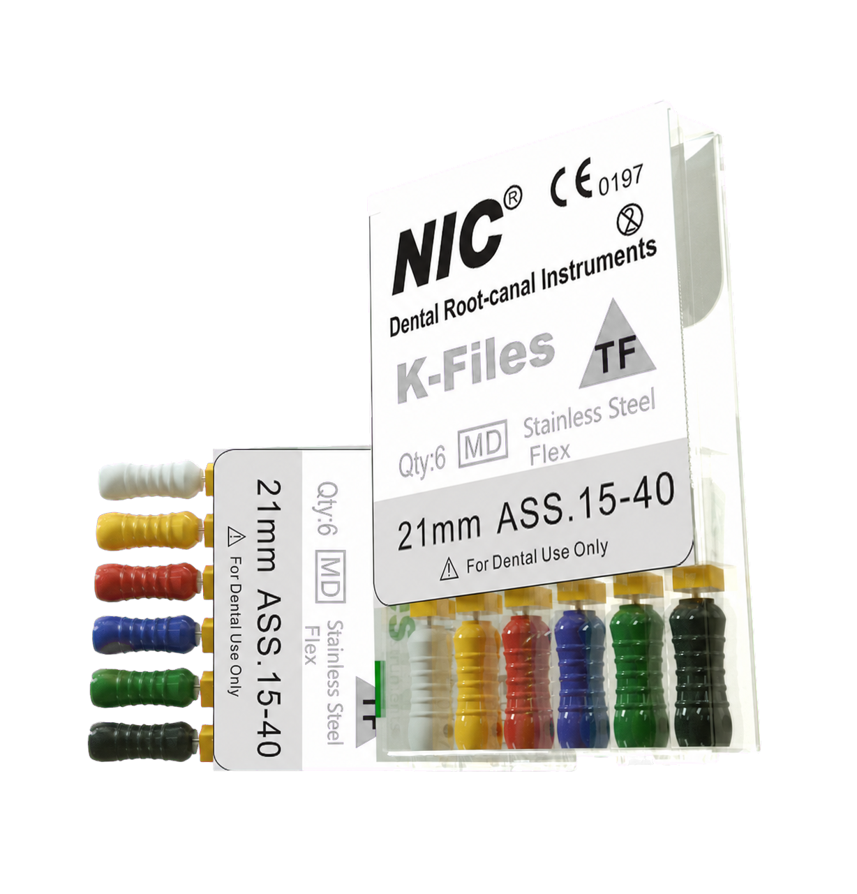 NIC stainless steel K-Flex hand files