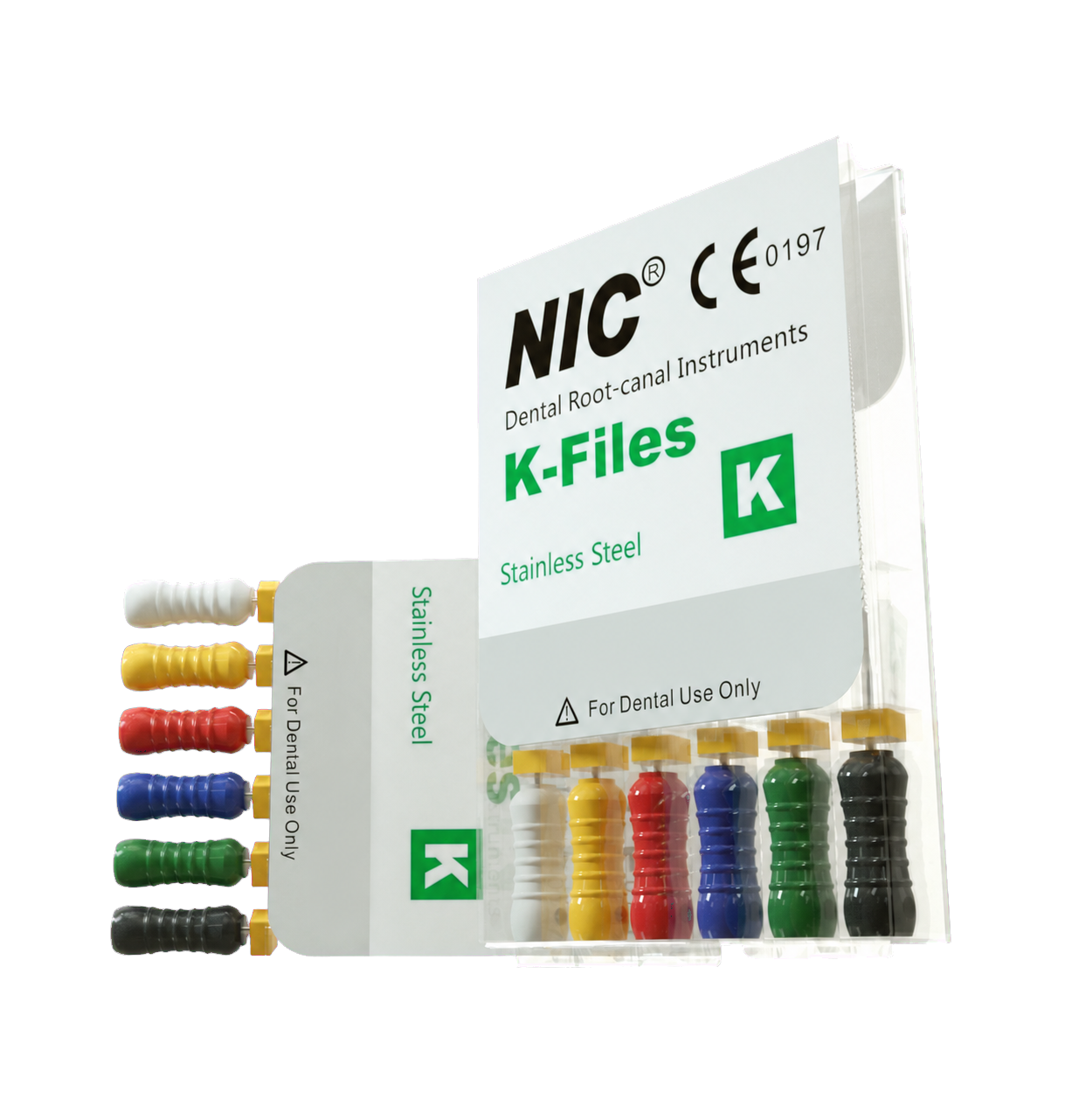 NIC stainless steel K hand files